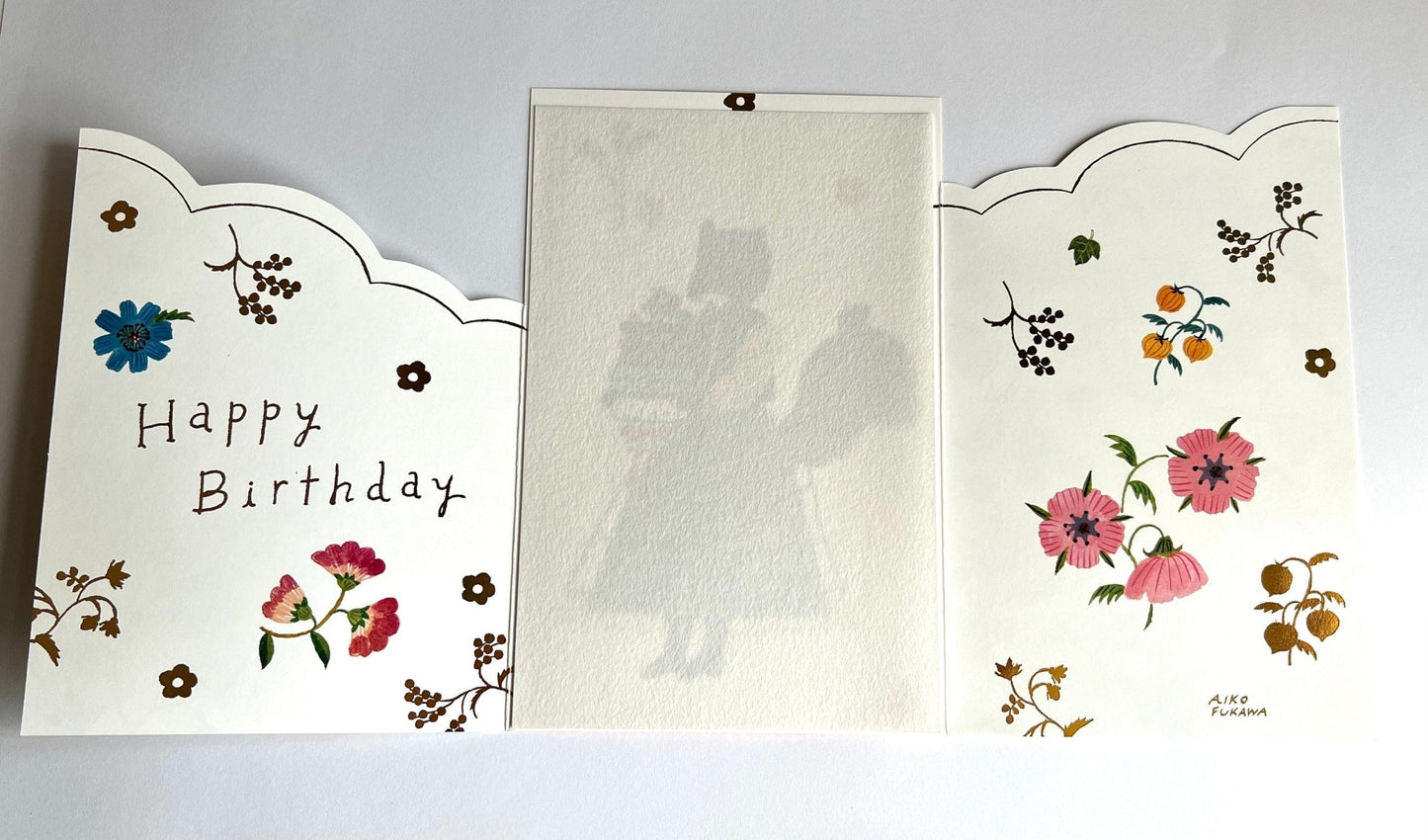 Birthday Card, Squirrel - Scents of Japan