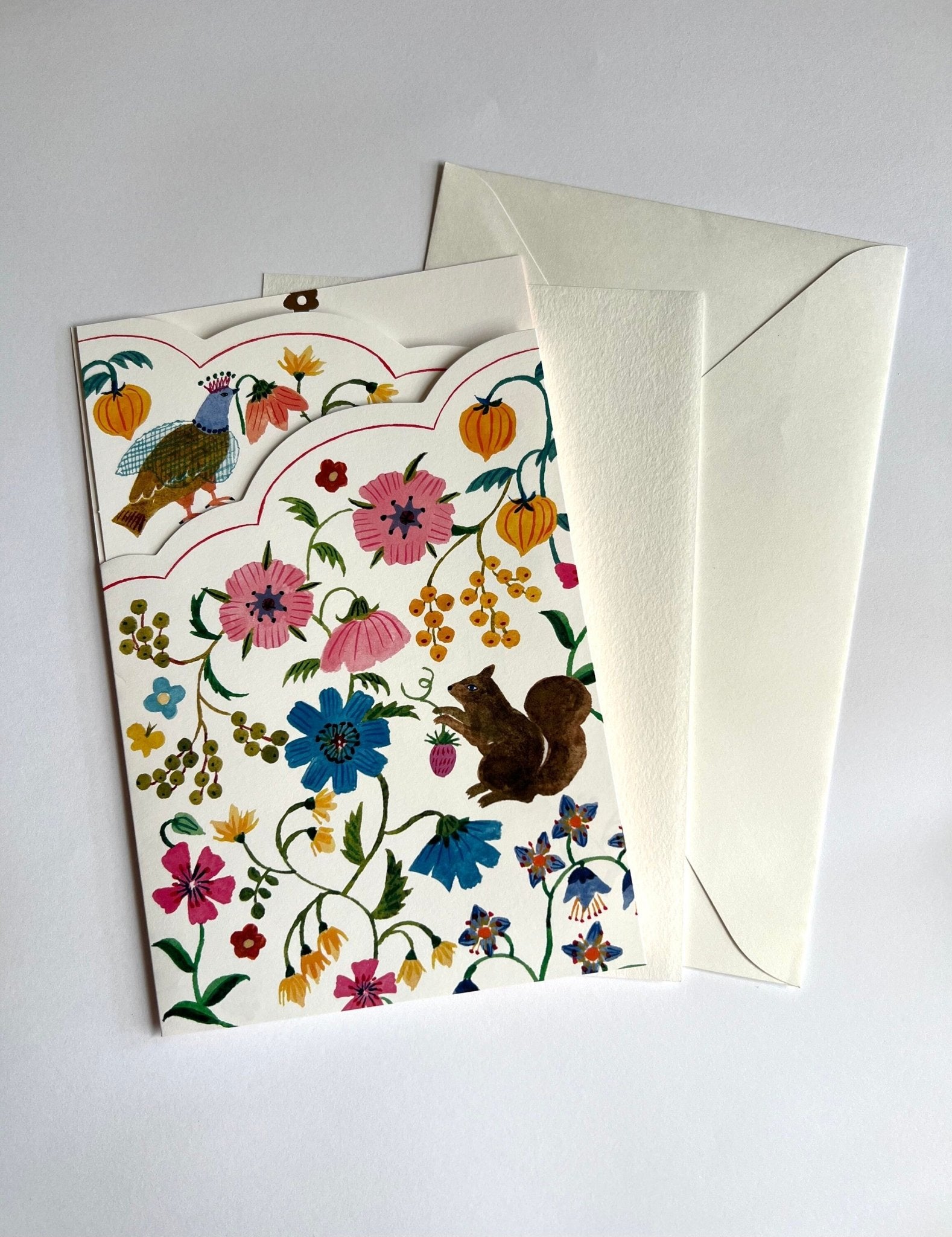 Birthday Card, Squirrel - Scents of Japan
