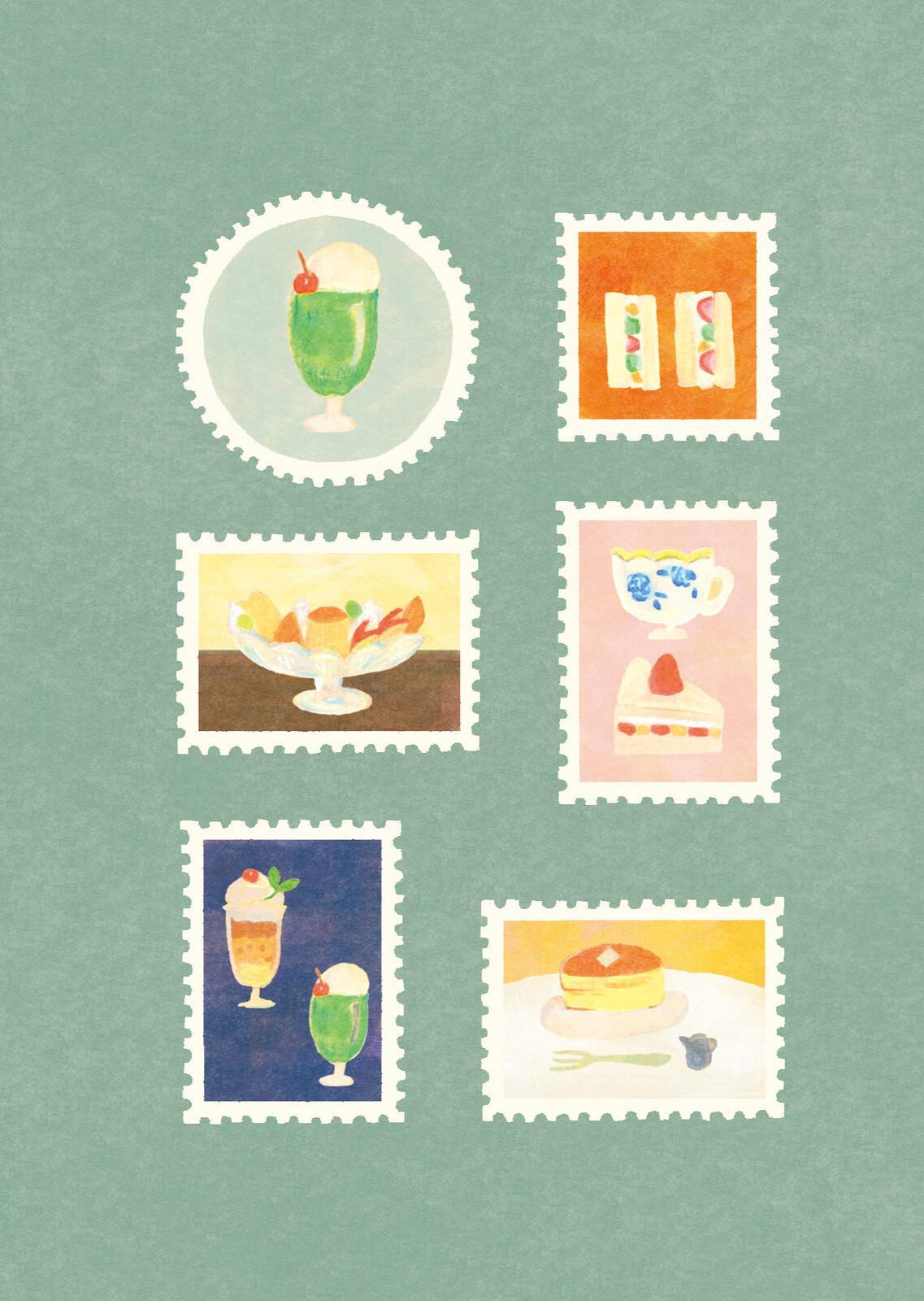 Book Cover, Paper, Retro Cafe - Scents of Japan