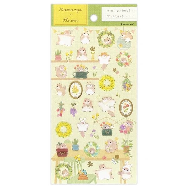 Chill Flying Squirrel Stickers - Scents of Japan