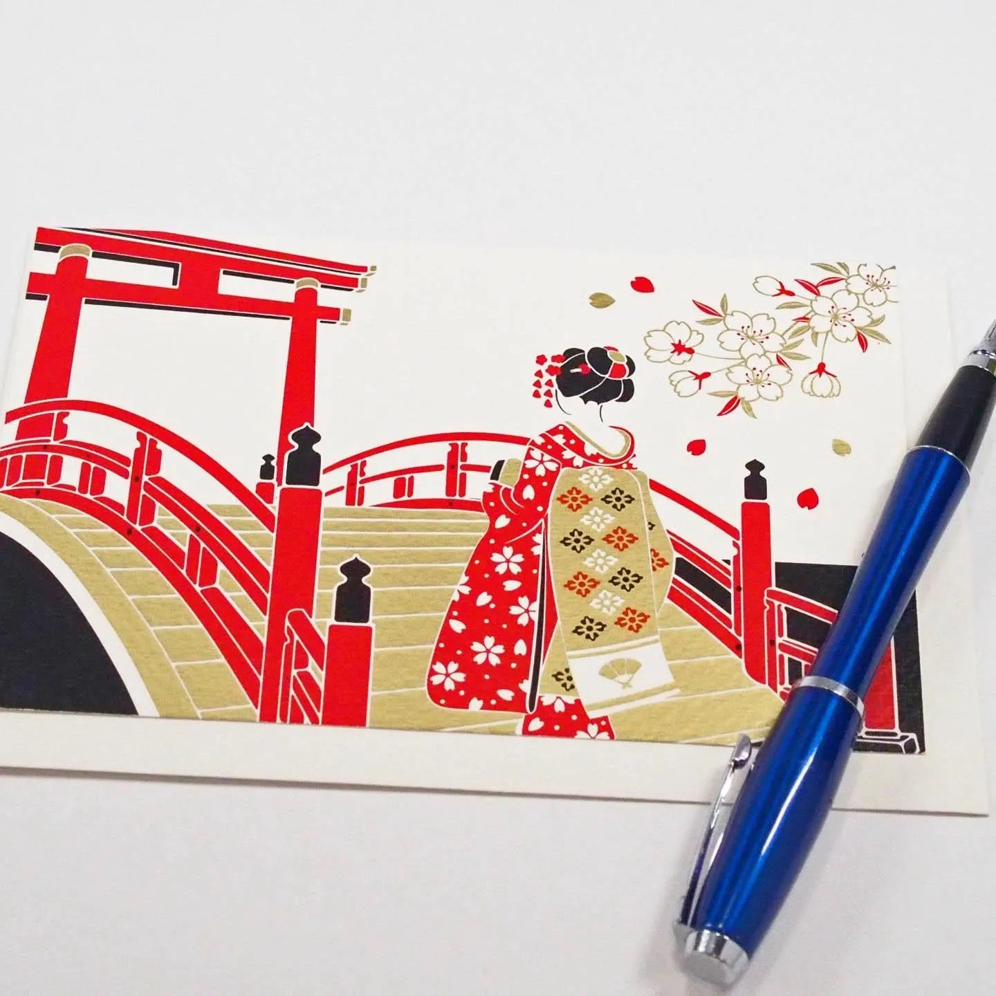 Christmas Card, Maiko - Scents of Japan