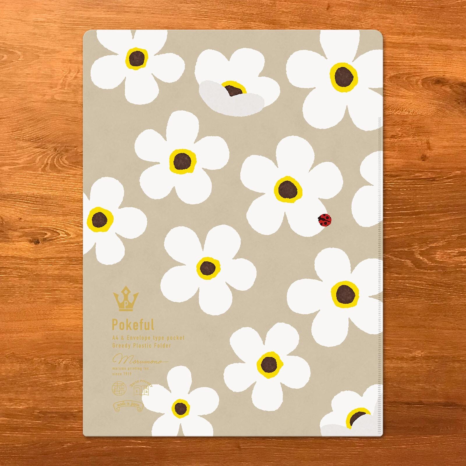 Clear File, A4, Flowers - Scents of Japan