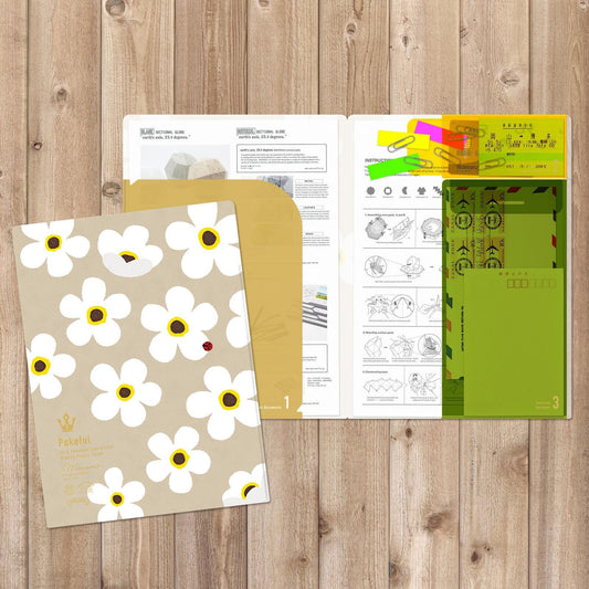 Clear File, A4, Flowers - Scents of Japan