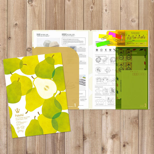 Clear File, A4, Pears - Scents of Japan