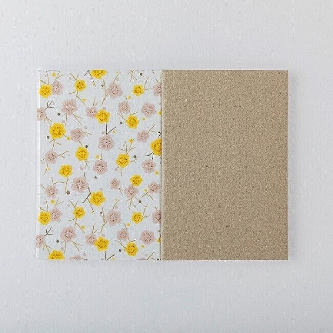 Goshuin-chou (Book Of Seals), Yellow & Grey Flowers