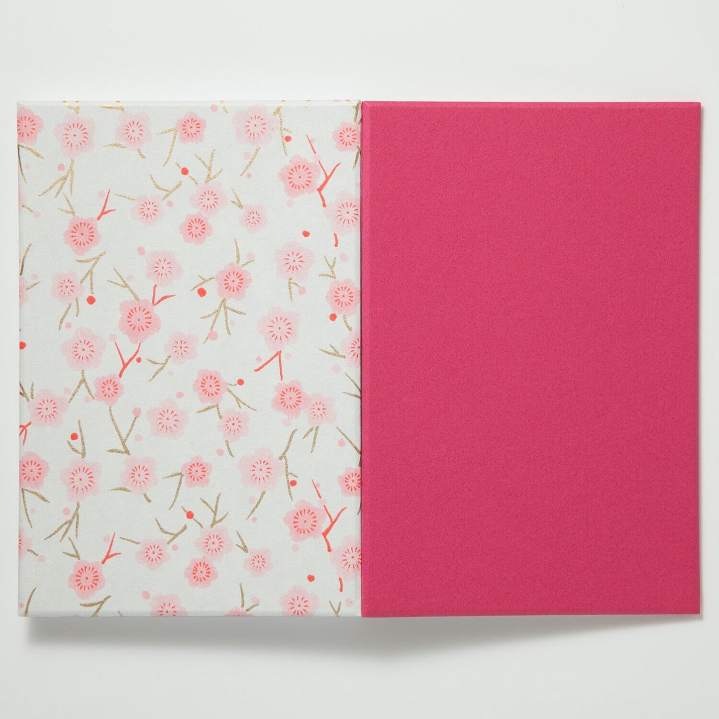 Goshuin-chou (Book Of Seals), Light Pink & Grey Flowers