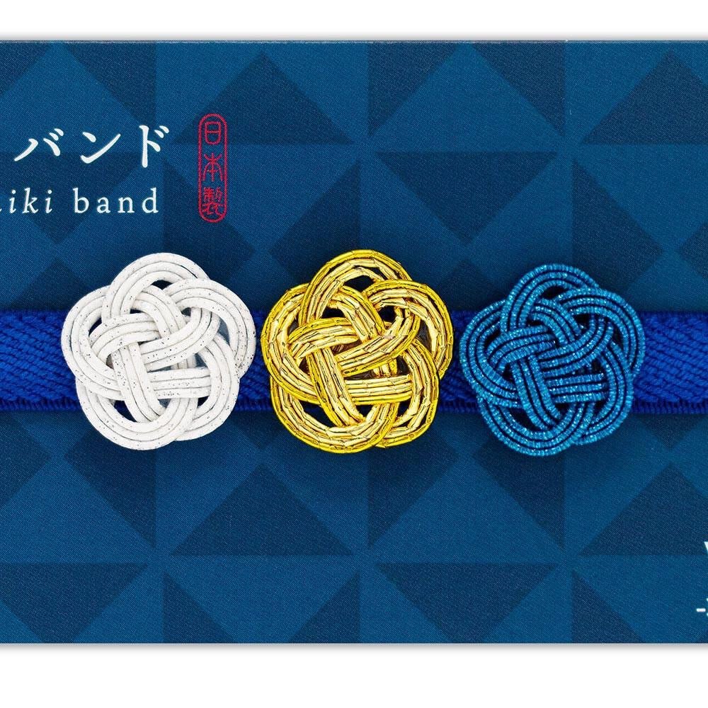 Goshuin Book Band, Blue, Gold & White - Scents of Japan