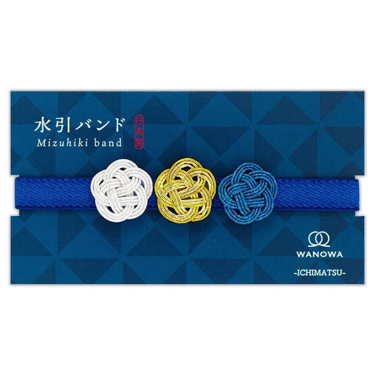 Goshuin Book Band, Blue, Gold & White - Scents of Japan