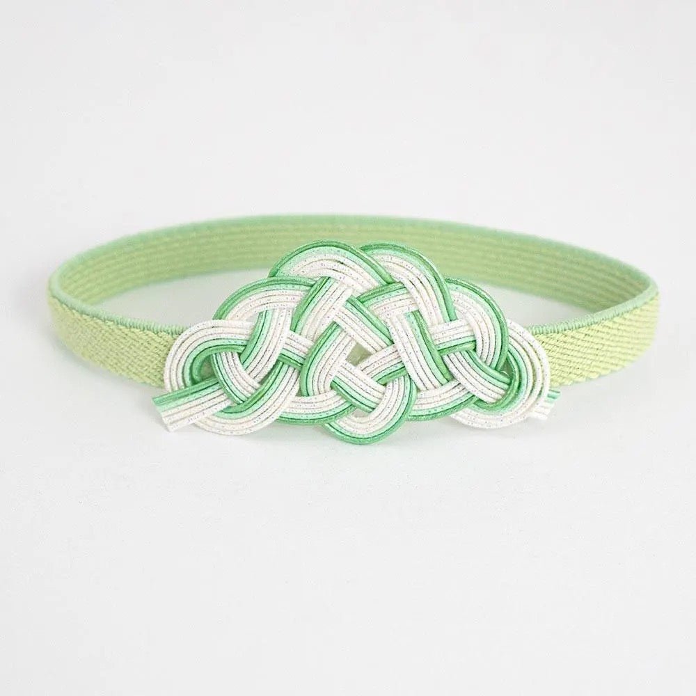 Goshuin Book Band, Green & Gold - Scents of Japan