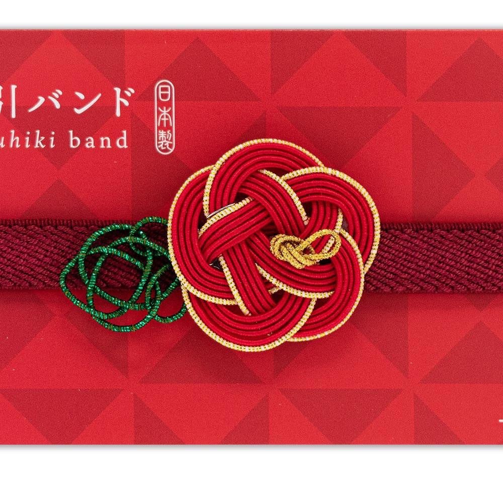 Goshuin Book Band, Red & Green - Scents of Japan