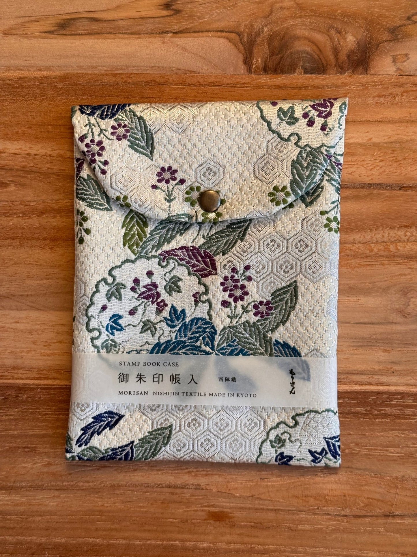 Goshuin - Chou Book & Bag Set, White, Purple & Blue - Scents of Japan