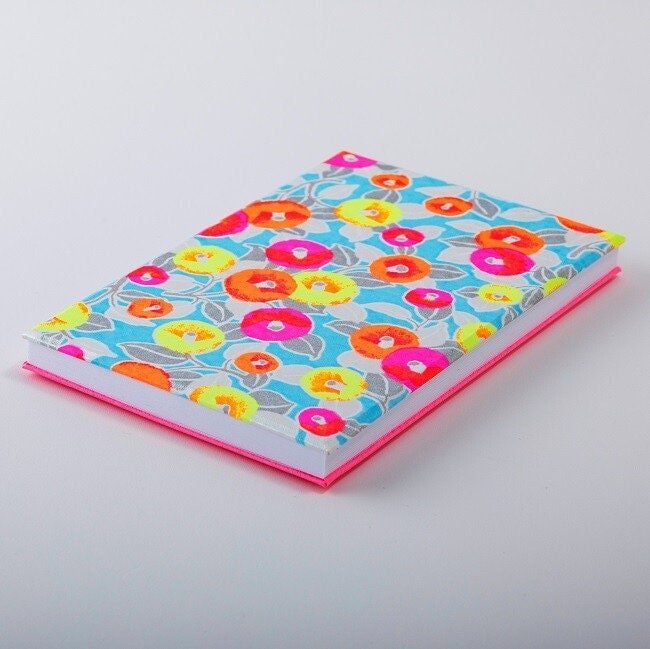 Goshuin - chou (Book Of Seals), Fluro Coloured Flowers - Scents of Japan