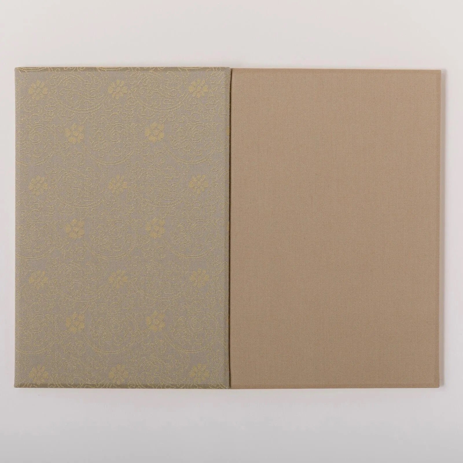 Goshuin - Chou, Karakusa, Light Brown & Cream Flowers - Scents of Japan