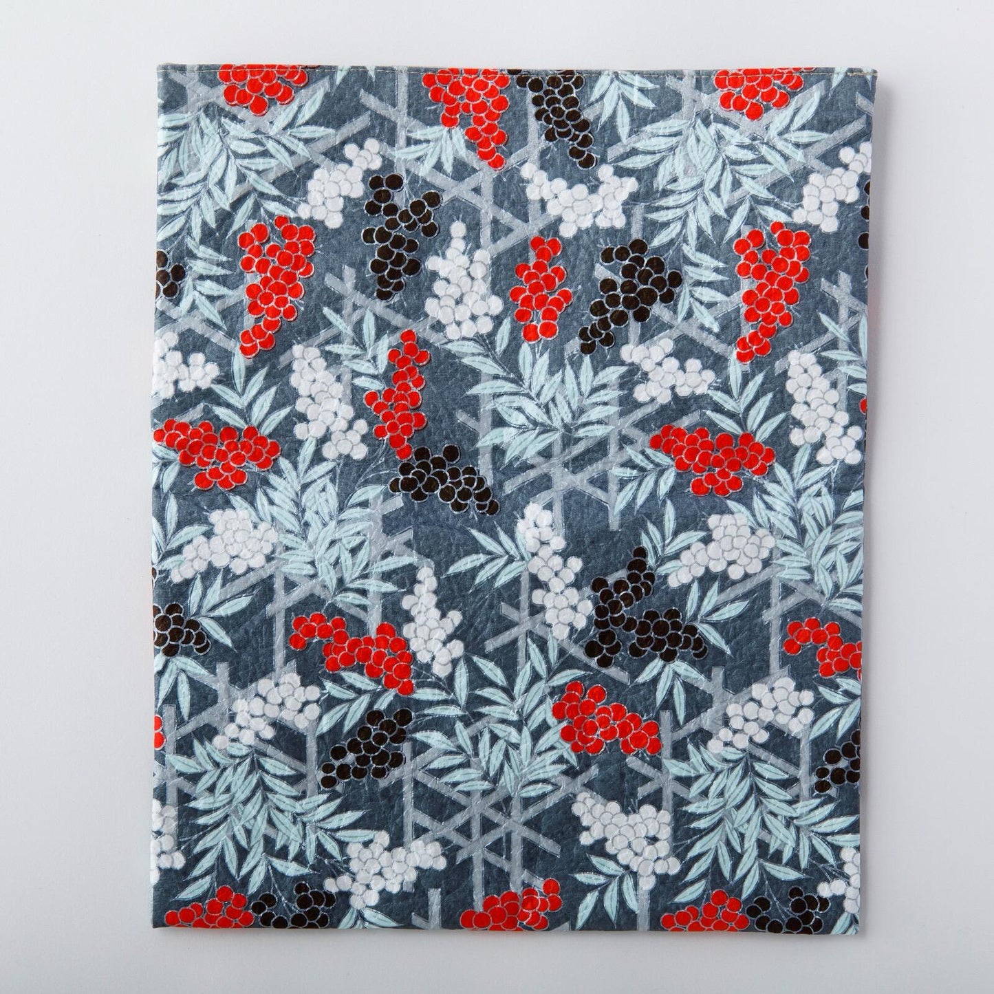 Goshuin Storage Bag, Black & Red Grapes - Scents of Japan