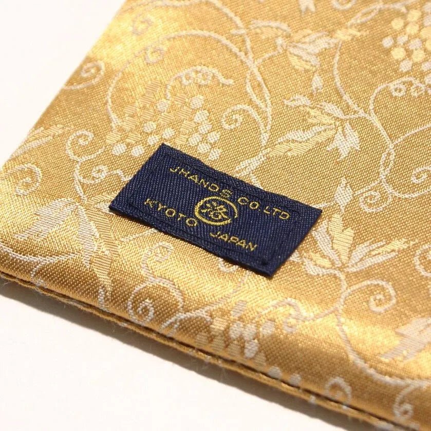 Goshuin Storage Bag, Grape Gold - Scents of Japan