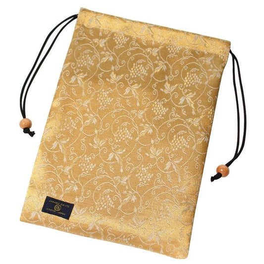 Goshuin Storage Bag, Grape Gold - Scents of Japan