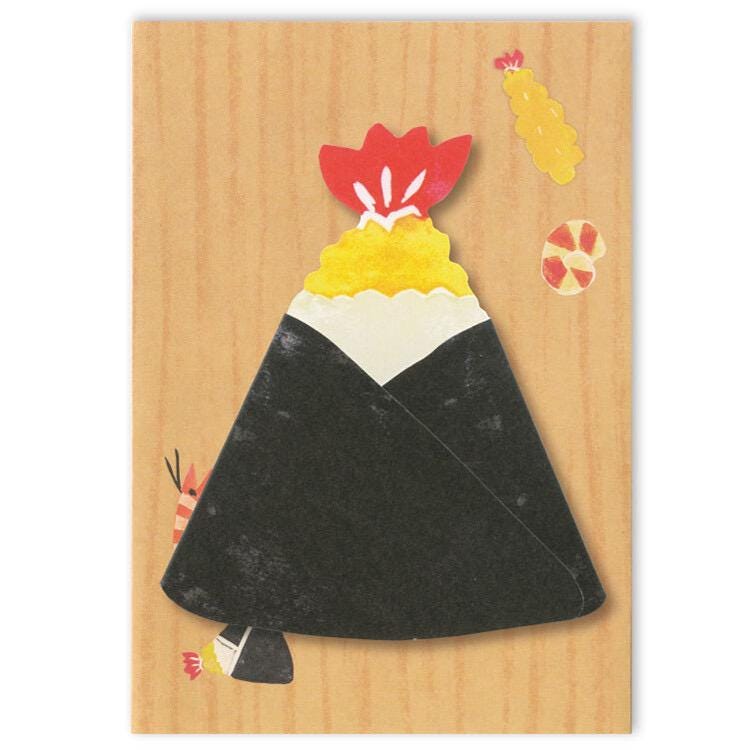 Greeting Card, Tuna Onigiri - Scents of Japan