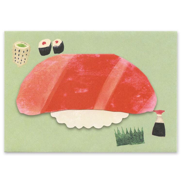 Greeting Card, Tuna Sushi - Scents of Japan
