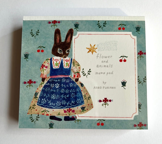 Animal&Flower Memo Pad