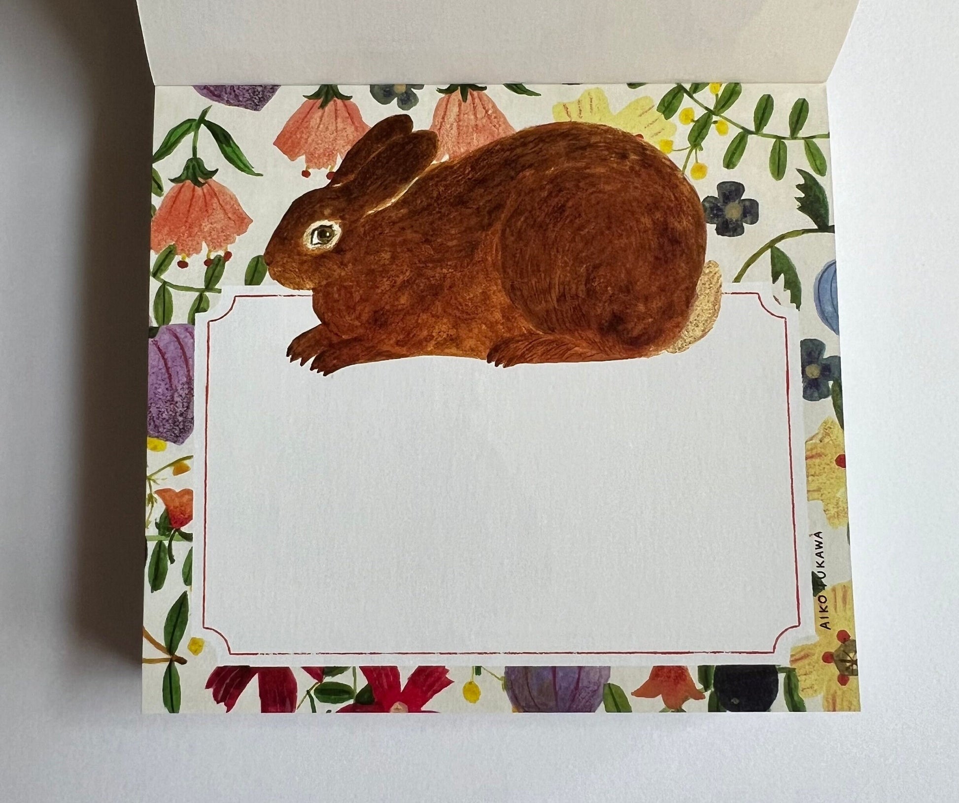 Animal&Flower Memo Pad