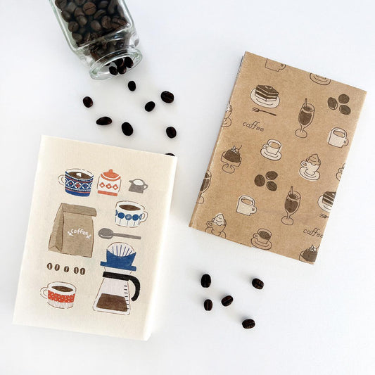 Coffee, Japanese paper book covers