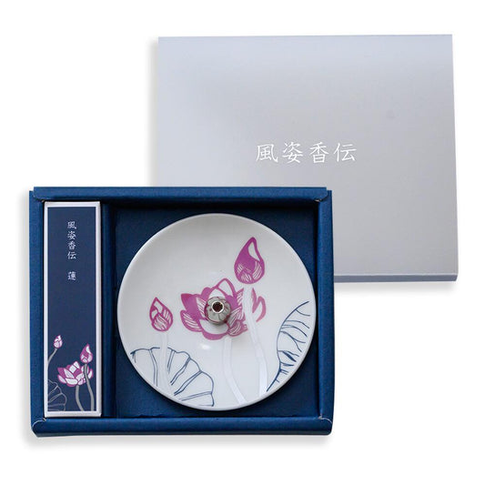 Lotus Design Incense Gift Set