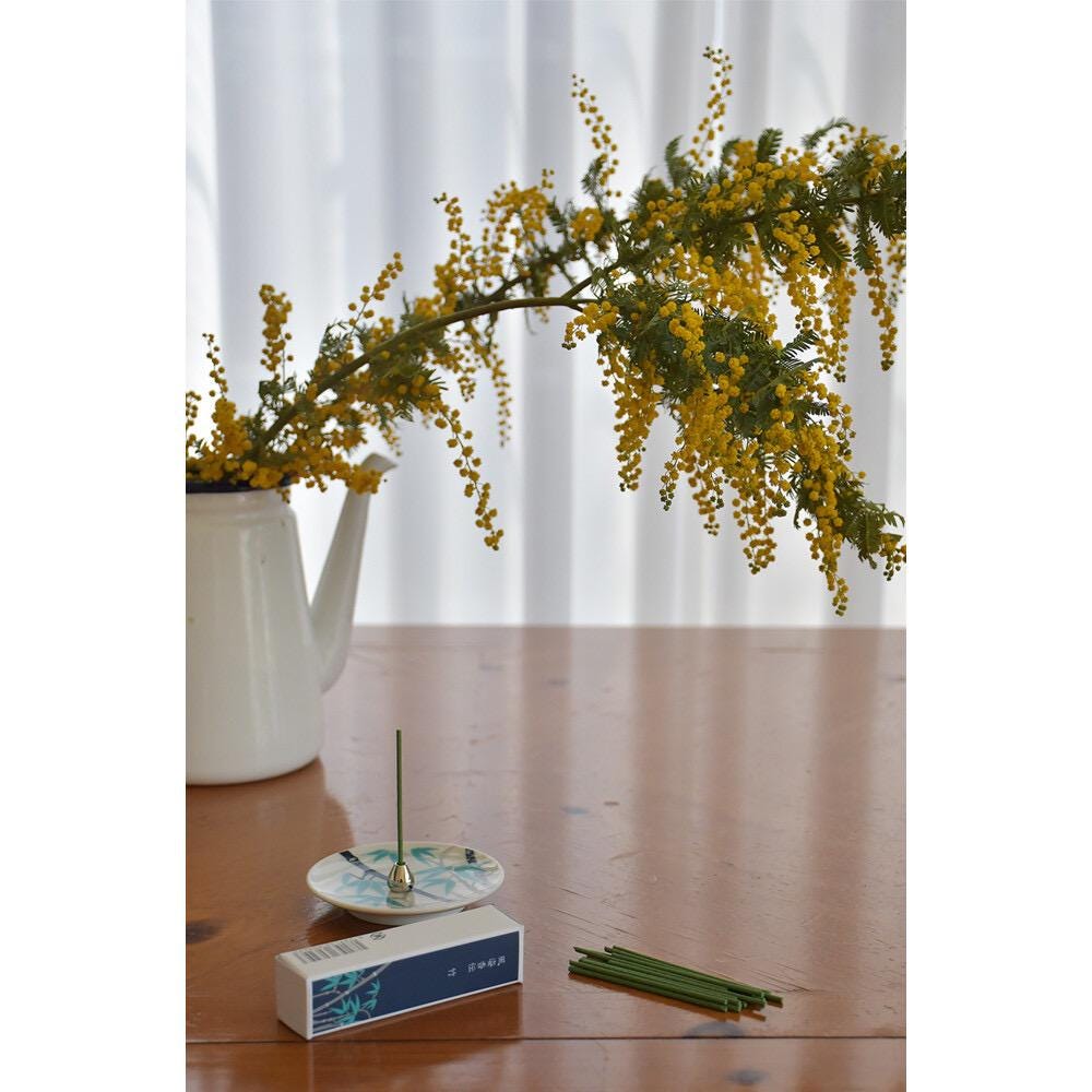 Bamboo Design Incense Gift Set