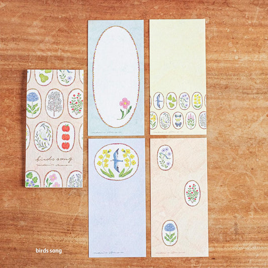 Birds Song Notepad