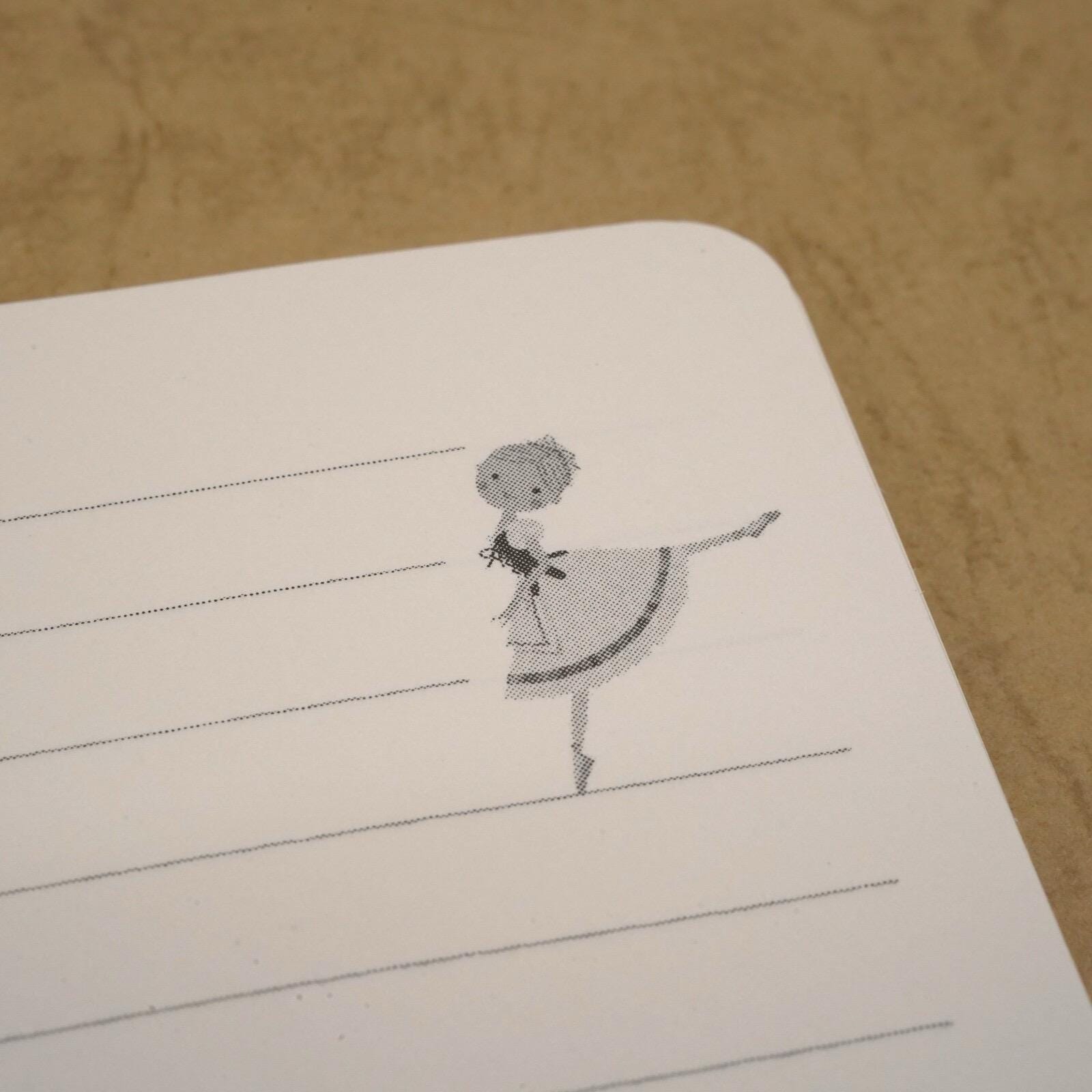 Ballet Theatre "Copperia" Spiral Bound Notebook