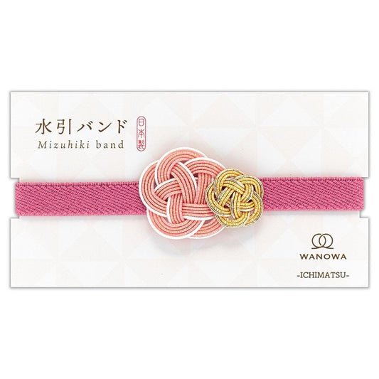 Goshuin Book Bands, Pink & Gold