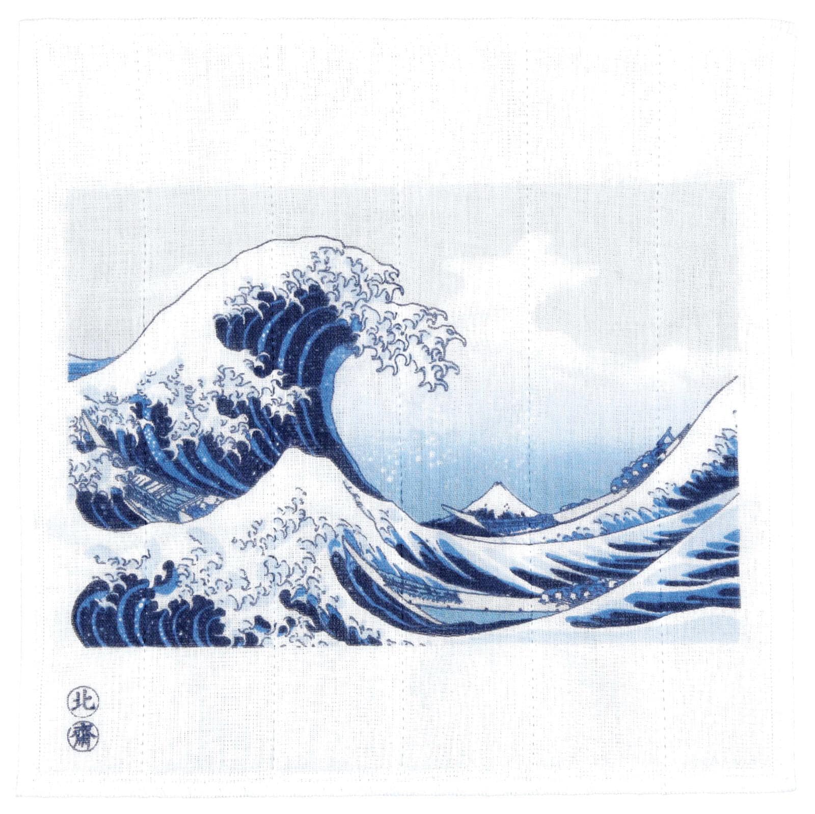 Kitchen Dish Cloth, Under the Great Wave off Kanagawa