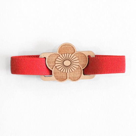 Goshuin Book Bands, Plum (Red)
