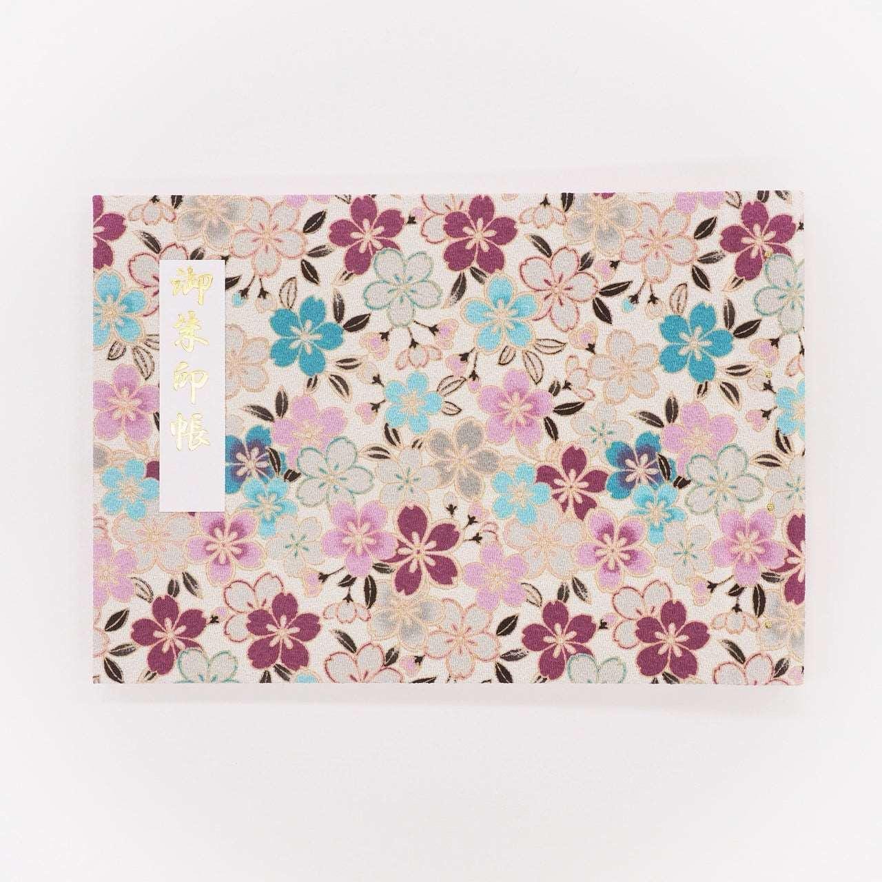 Goshuin Holder (Spread Size), Cherry Blossom