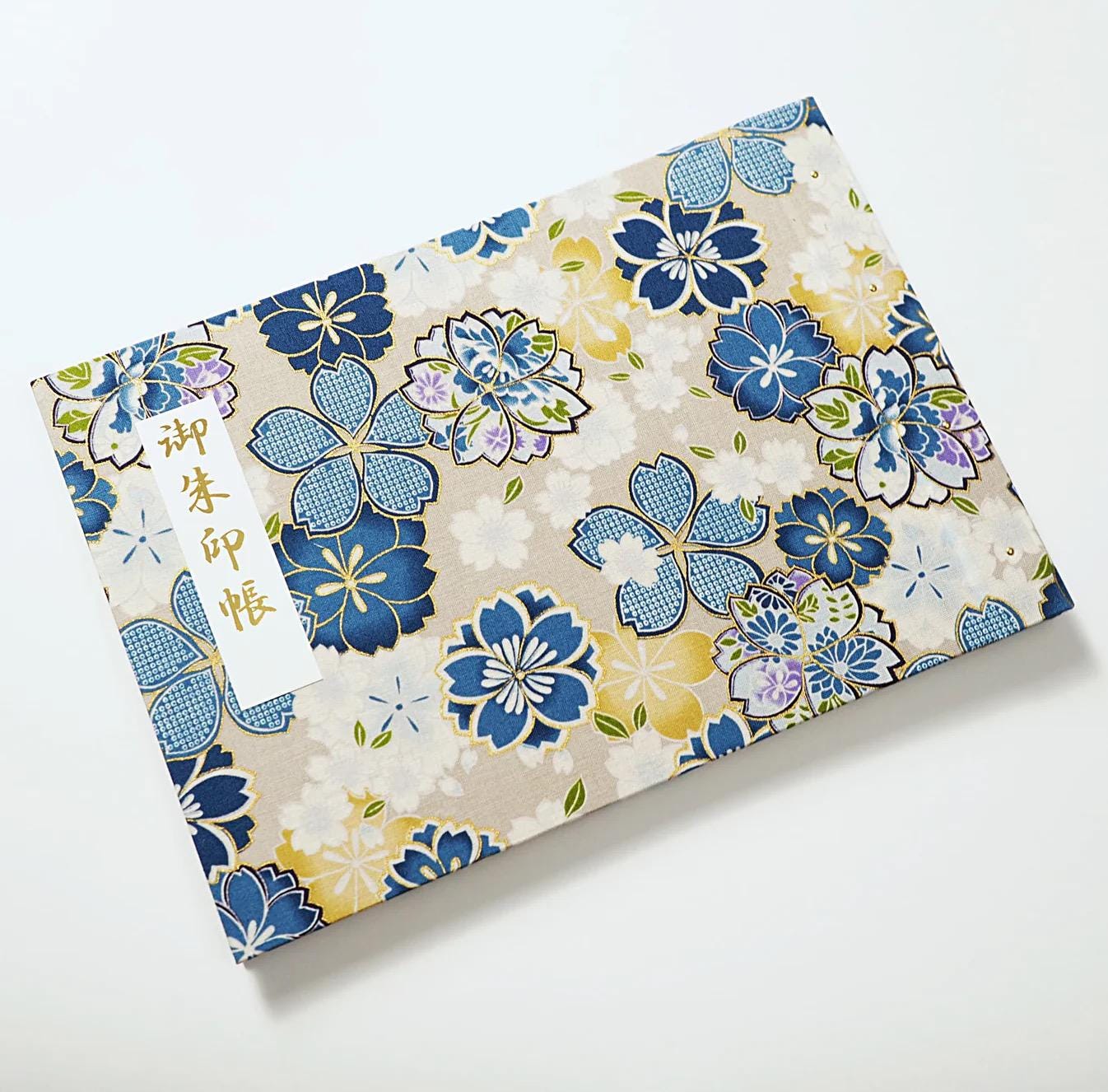 Goshuin Holder (Spread Size), Kiyora Colourful Cherry Blossom