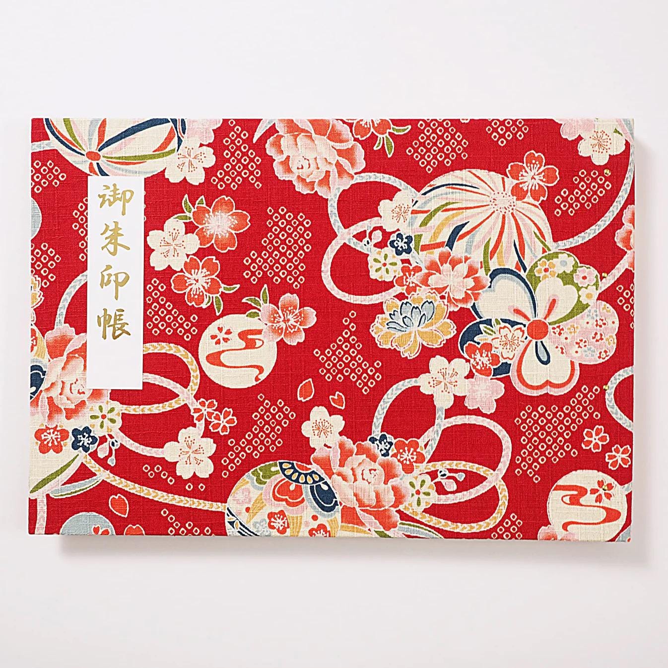 Goshuin Holder (Spread Size), Crimson