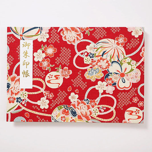 Goshuin Holder (Spread Size), Crimson