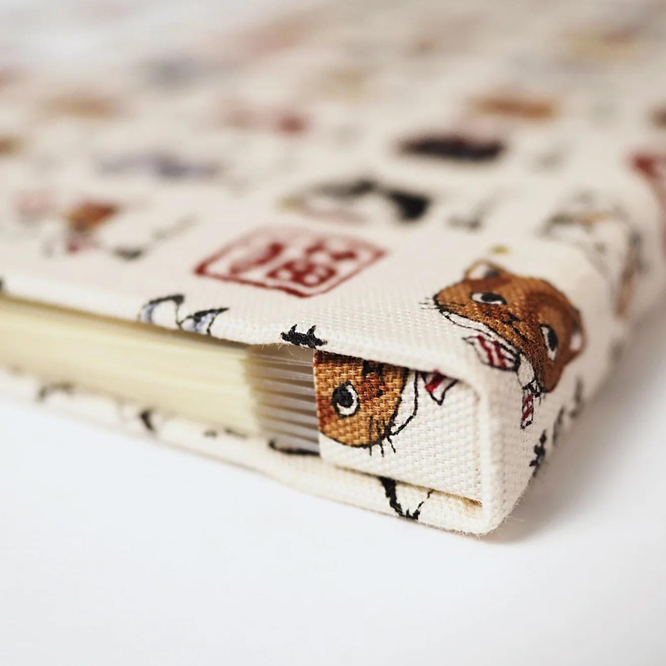 Goshuin Holder (Spread Size), Japanese Cats
