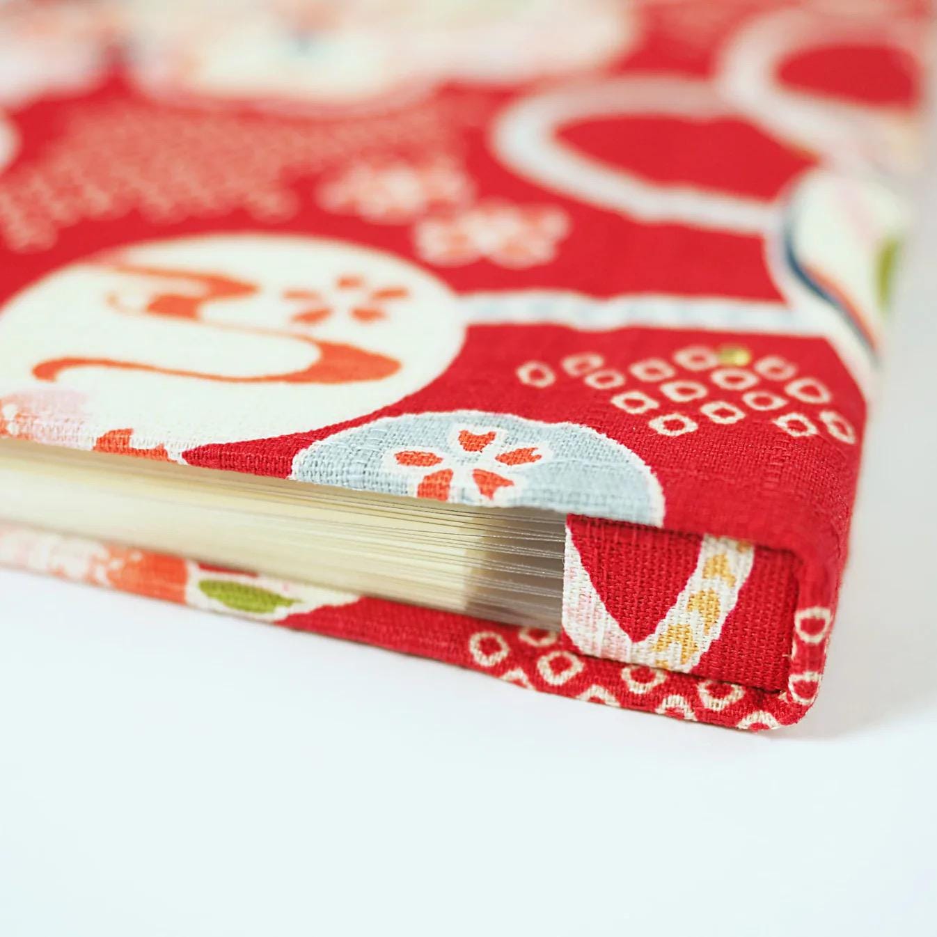Goshuin Holder (Spread Size), Crimson