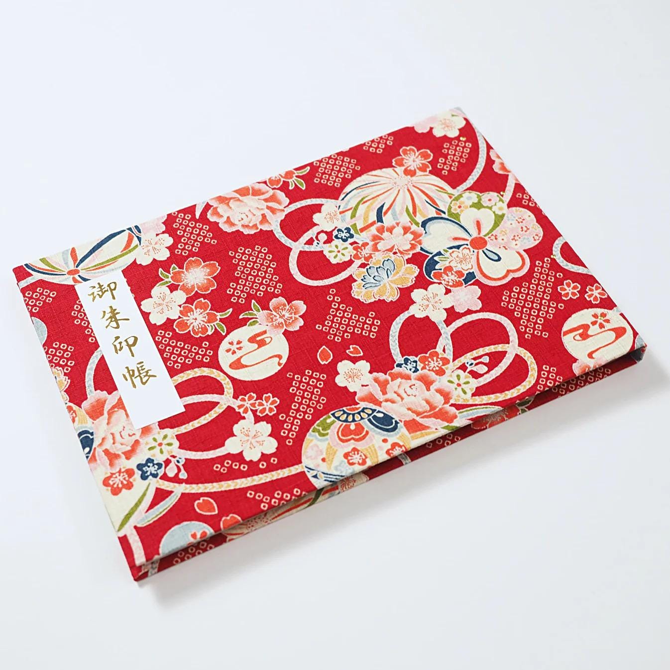 Goshuin Holder (Spread Size), Crimson