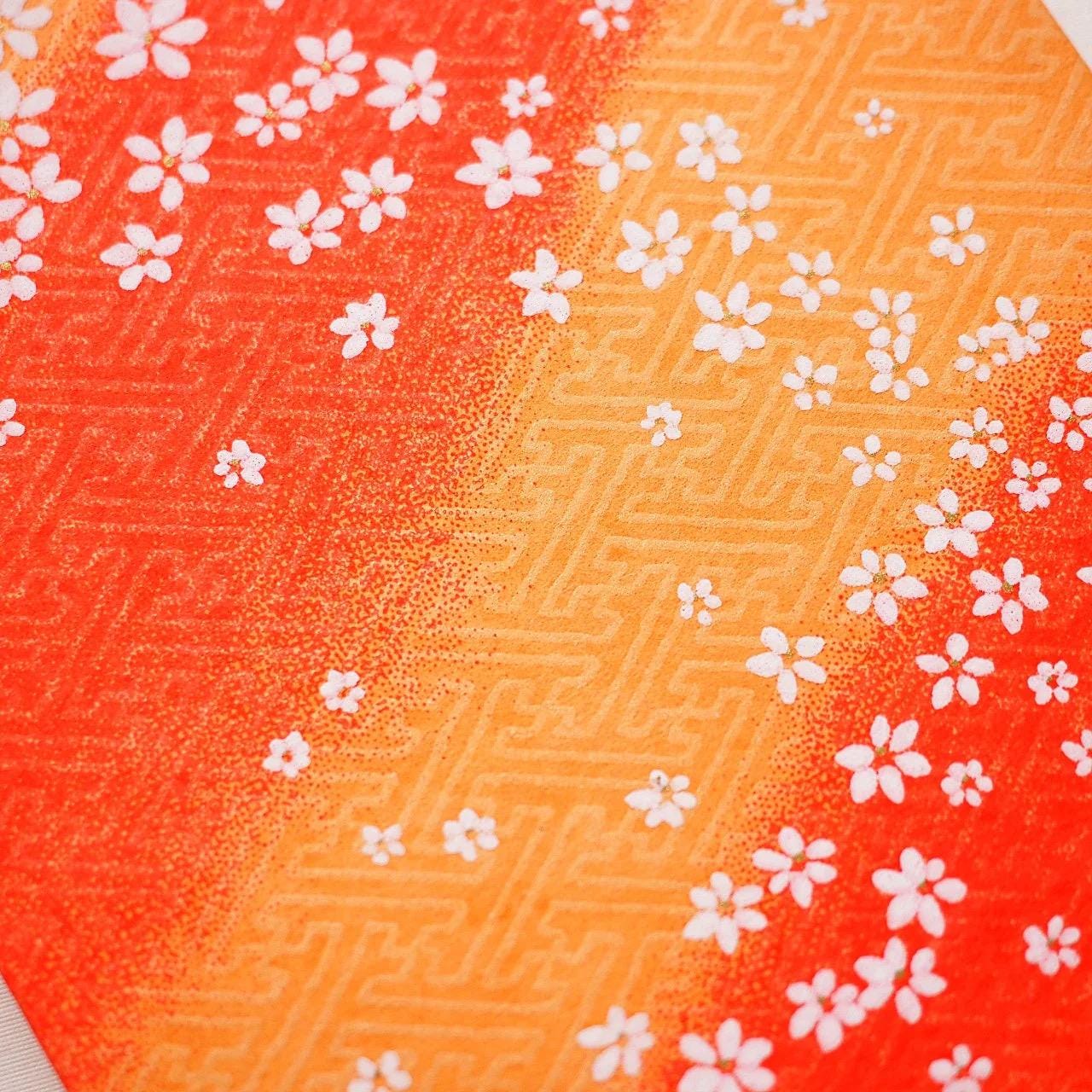 Goshuin Chou (Book of Seals), “Traditional Chiyogami” Yayoi