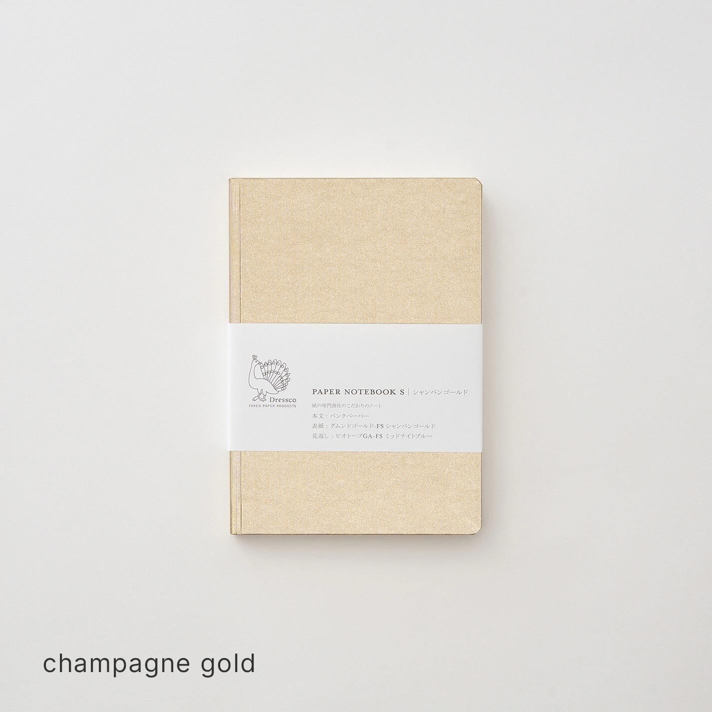Stamp Note Book, Passport Size, Champagne Gold