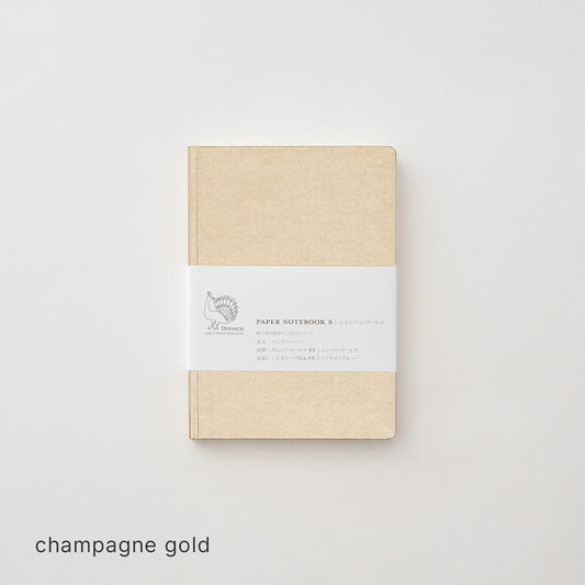Stamp Note Book, Passport Size, Champagne Gold