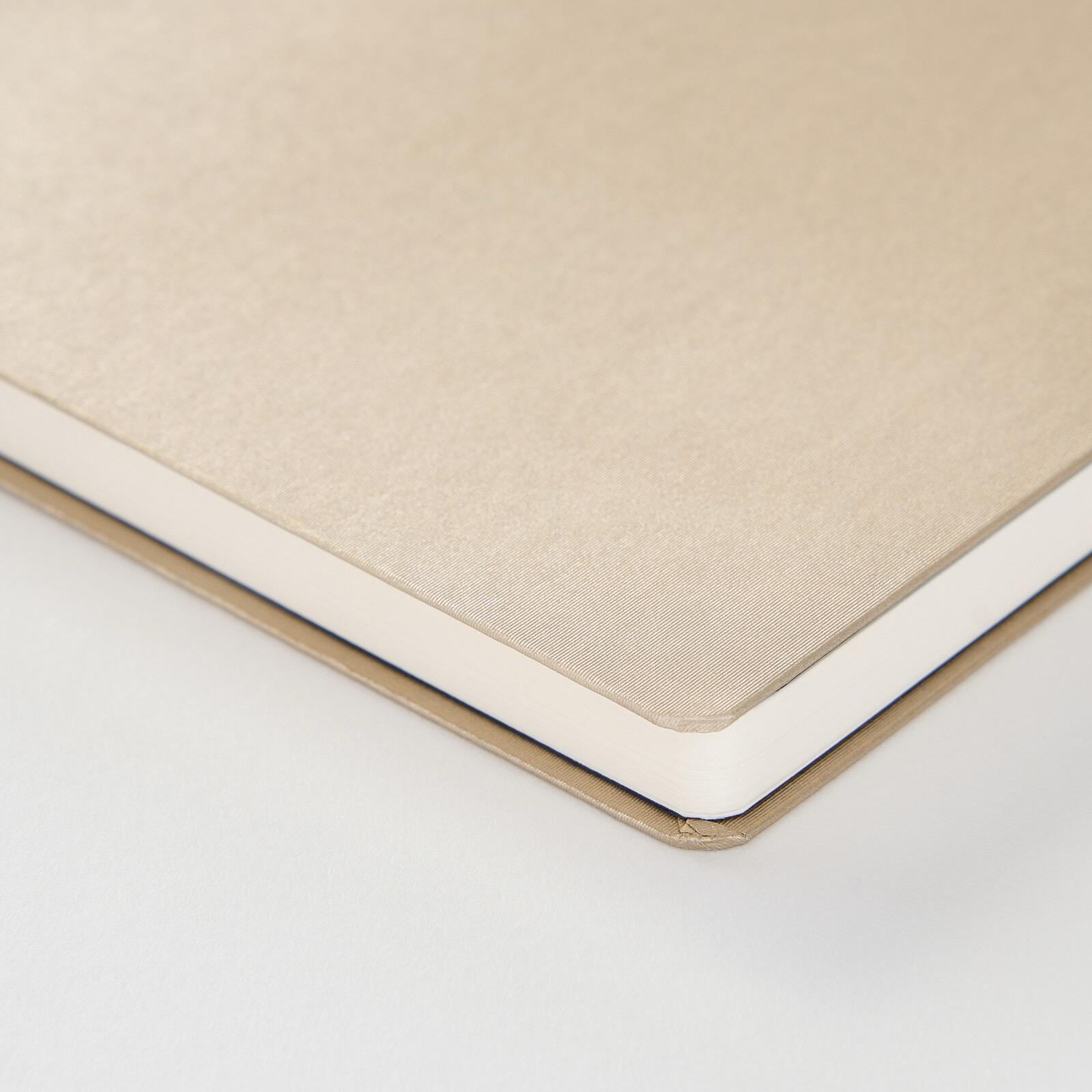 Stamp Note Book, Passport Size, Champagne Gold