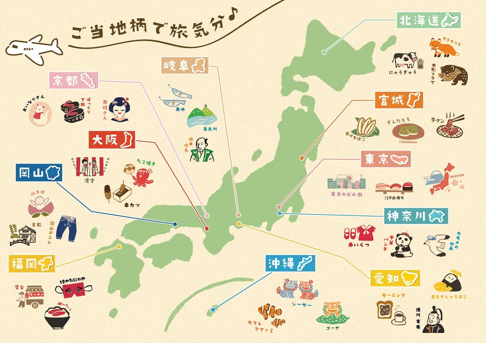 Japan Trip Stickers – Fukuoka - Scents of Japan