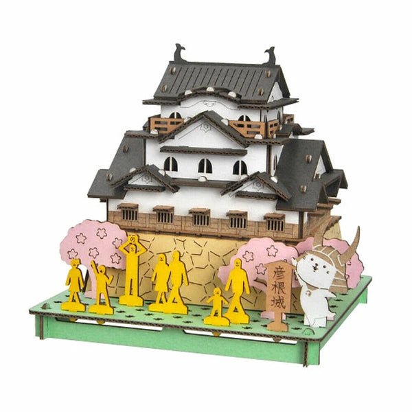 Japanese 3D Cardboard Model Kit, Hikone Castle - Scents of Japan