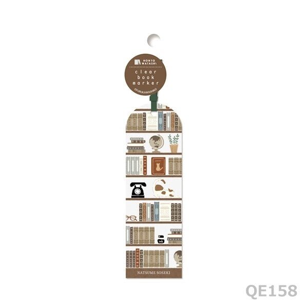 Japanese Clear Bookmark – Bookshelf - Scents of Japan