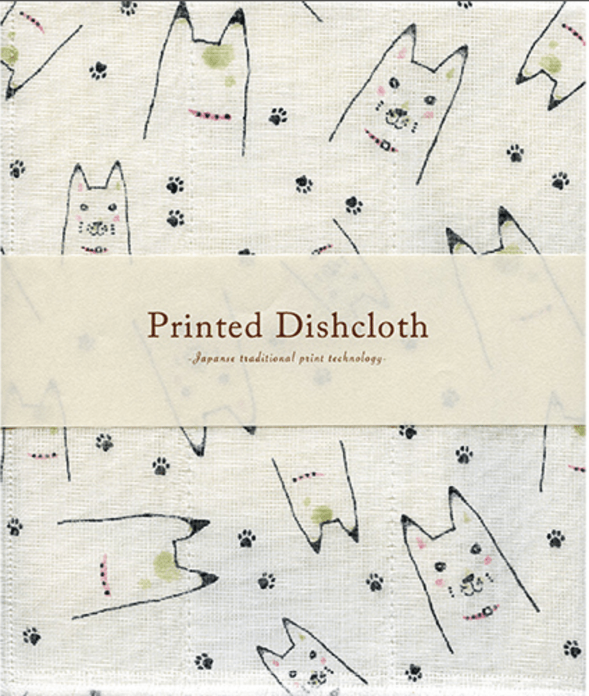 Japanese Dish Cloth, Dogs - Scents of Japan