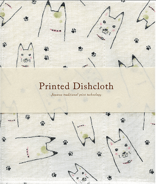 Japanese Dish Cloth, Dogs - Scents of Japan