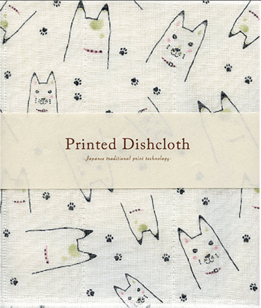 Japanese Dish Cloth, Dogs - Scents of Japan
