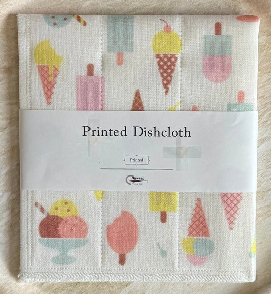 Japanese Dish Cloth, Ice - Cream - Scents of Japan